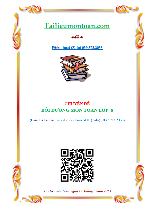 Bồi dưỡng năng lực tự học lớp 8 theo chương trình mới