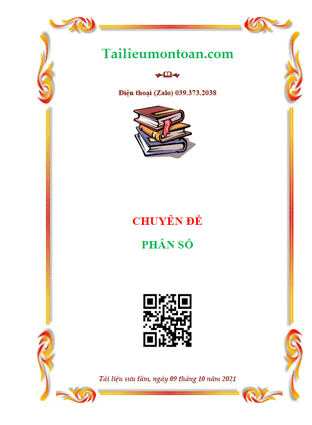 Chuyên đề phân số