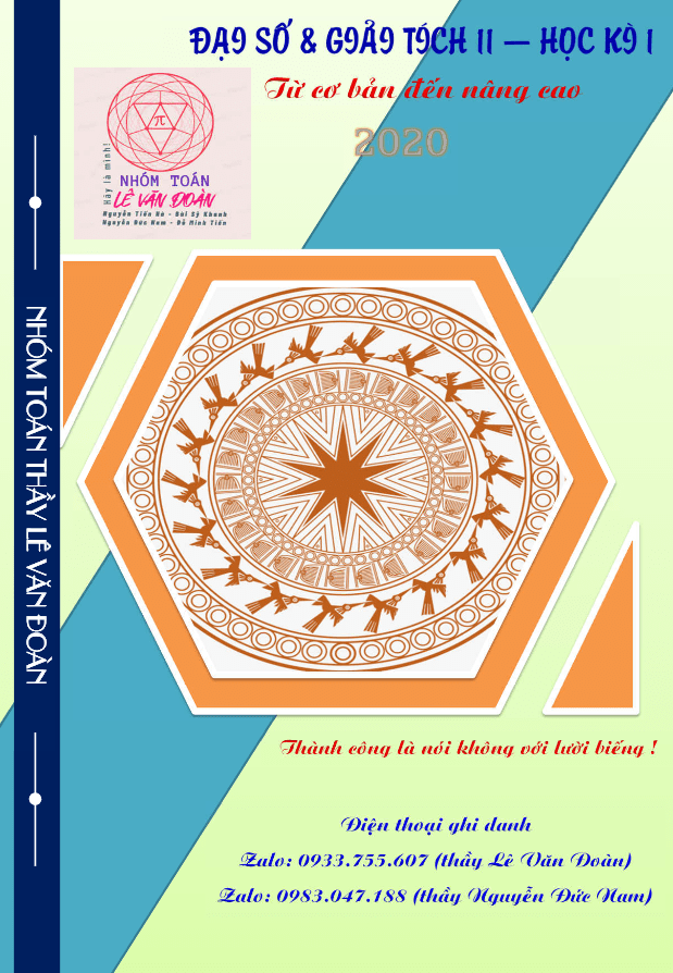 Đề cương học kì 1 Đại số và Giải tích 11 – Lê Văn Đoàn