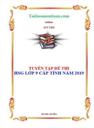 Đề thi học sinh giỏi lớp 9 cấp tỉnh năm học 2018-2019