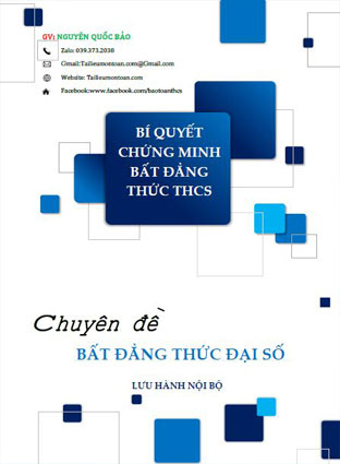 file word Bí quyết chứng minh bất đẳng thức