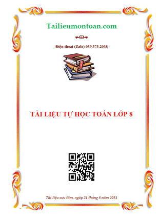 File word Tài liệu tự học môn toán lớp 8