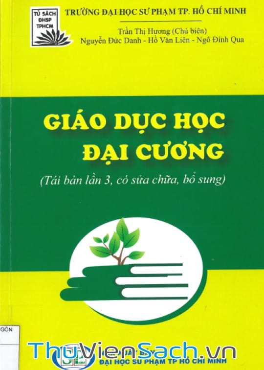 GIÁO TRÌNH GIÁO DỤC HỌC ĐẠI CƯƠNG