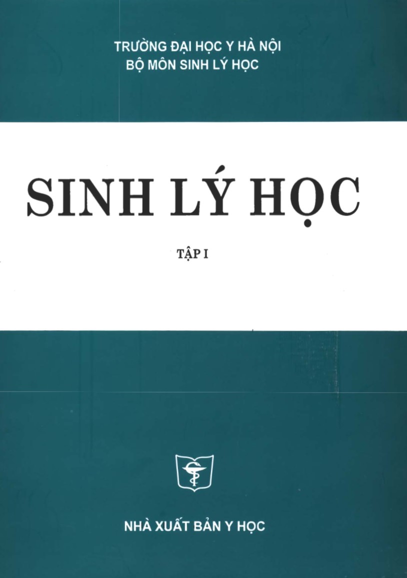 Giáo Trình Sinh Lý Học – Tập 1