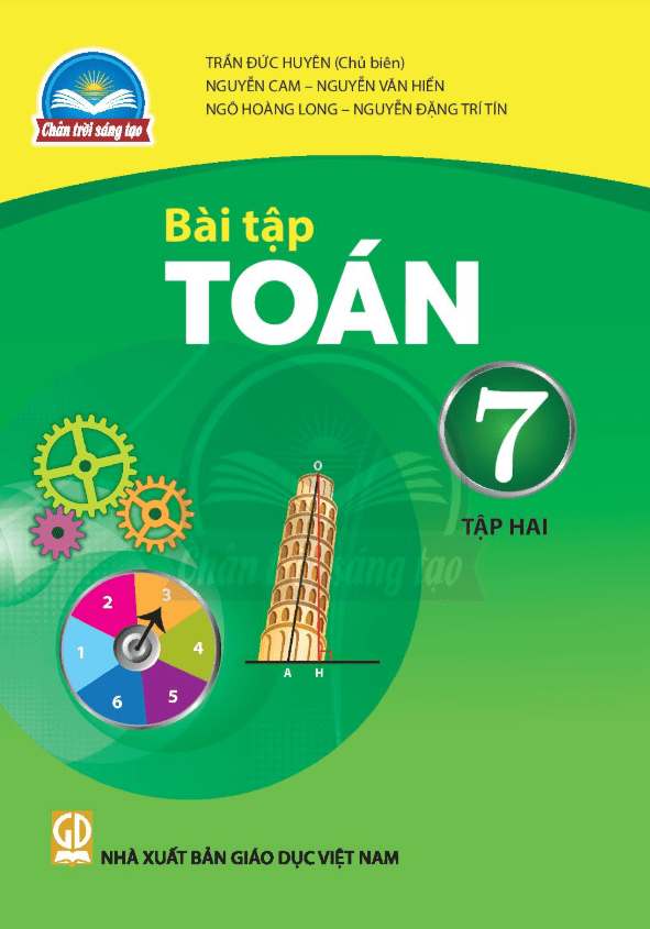 Sách bài tập Toán 7 (tập 2) (Chân Trời Sáng Tạo)