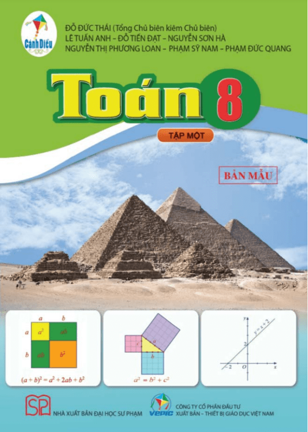 Sách giáo khoa Toán 8 (tập 1) (Cánh Diều)