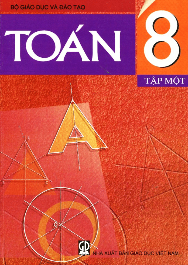 Sách giáo khoa Toán 8 (tập 1)