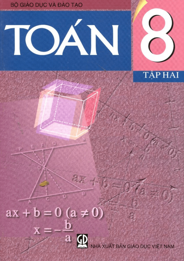 Sách giáo khoa Toán 8 (tập 2)