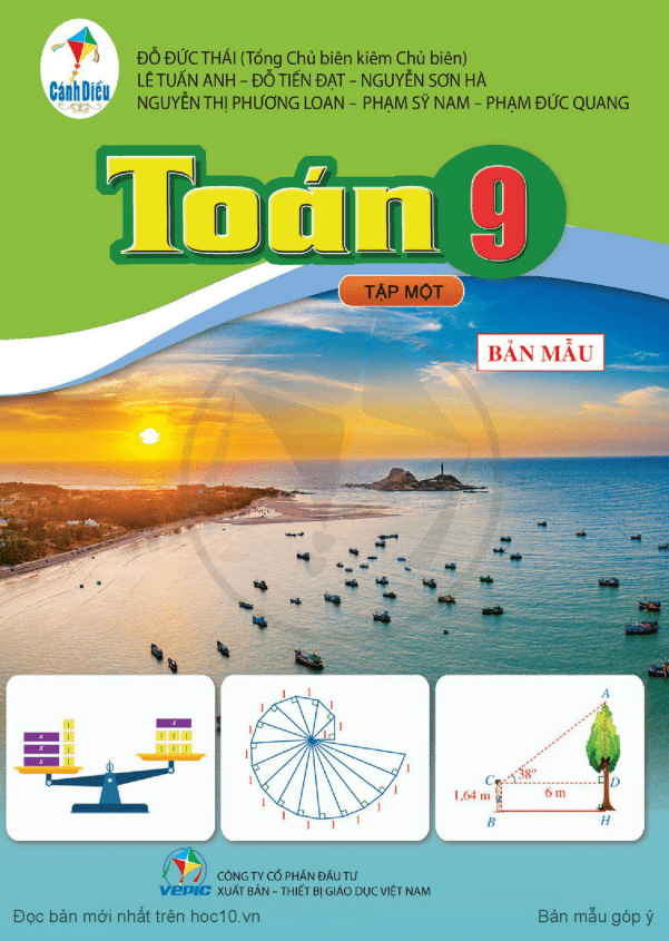 Sách giáo khoa Toán 9 (tập 1) (Cánh Diều)