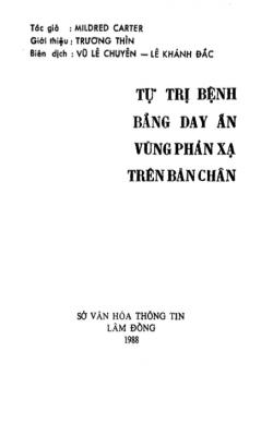 Tự Trị Bệnh Bằng Day Ấn Huyệt Trên Bàn Chân