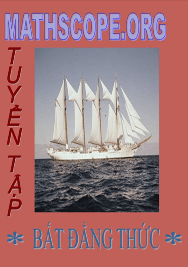 Tuyển tập bất đẳng thức – Diễn đàn Mathscope