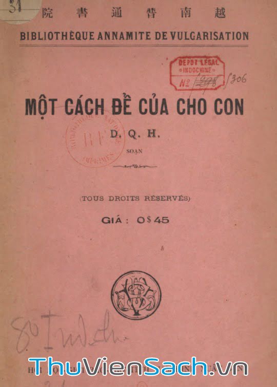 Một Cách Để Của Cho Con