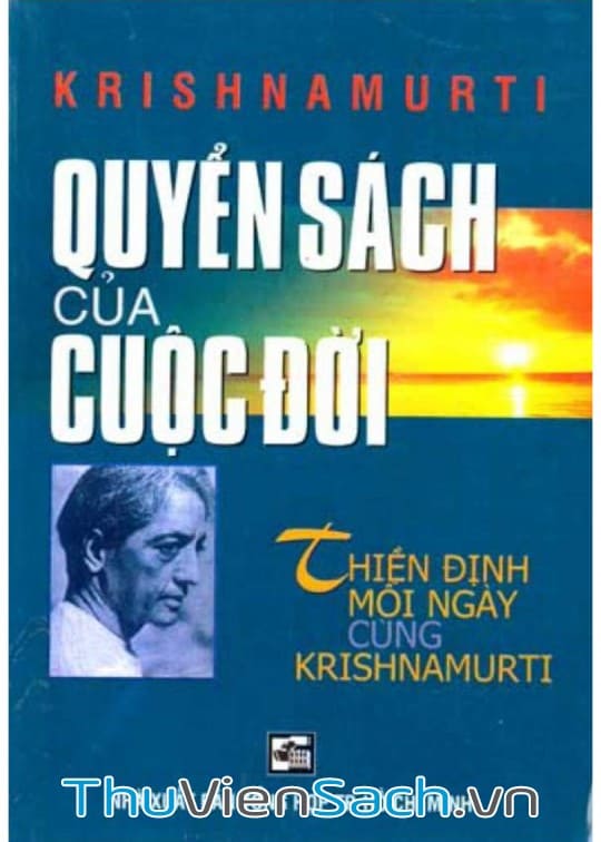 Quyển Sách Của Cuộc Đời Jiddu Krishnamurti