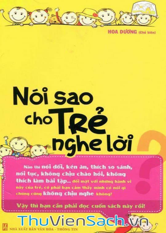 Nói Sao Cho Trẻ Nghe Lời