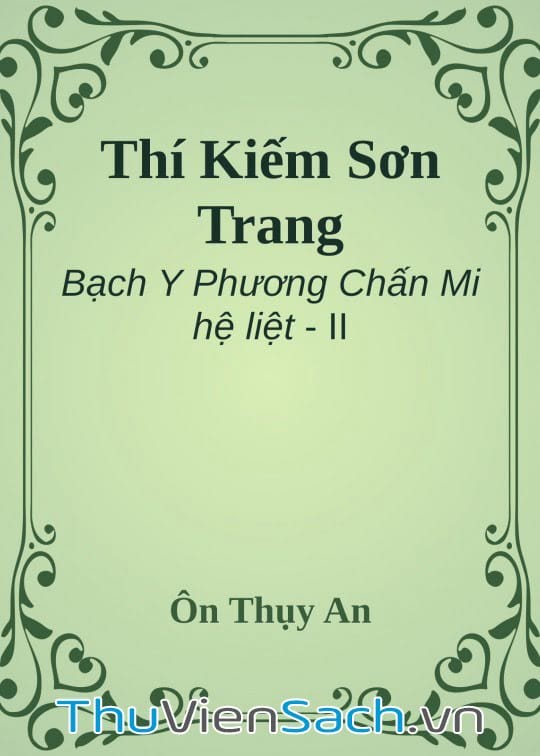 Thí Kiếm Sơn Trang