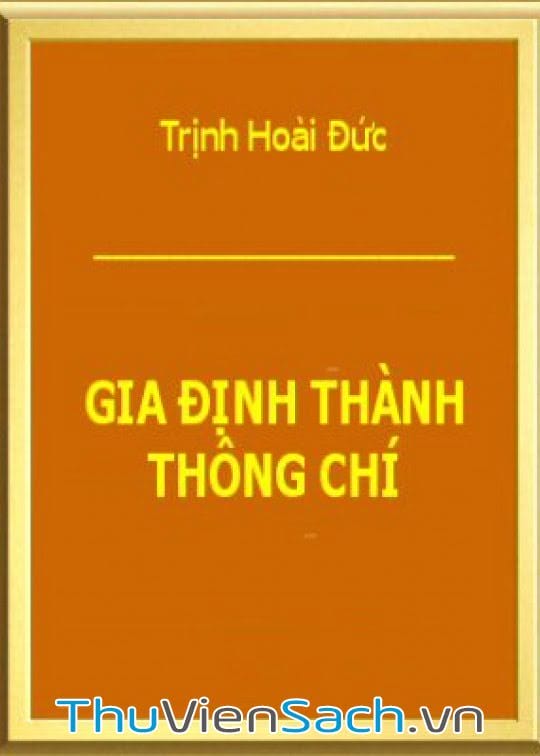 Gia Định Thành Thông Chí