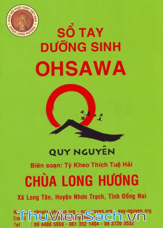 Sổ Tay Dưỡng Sinh Ohsawa