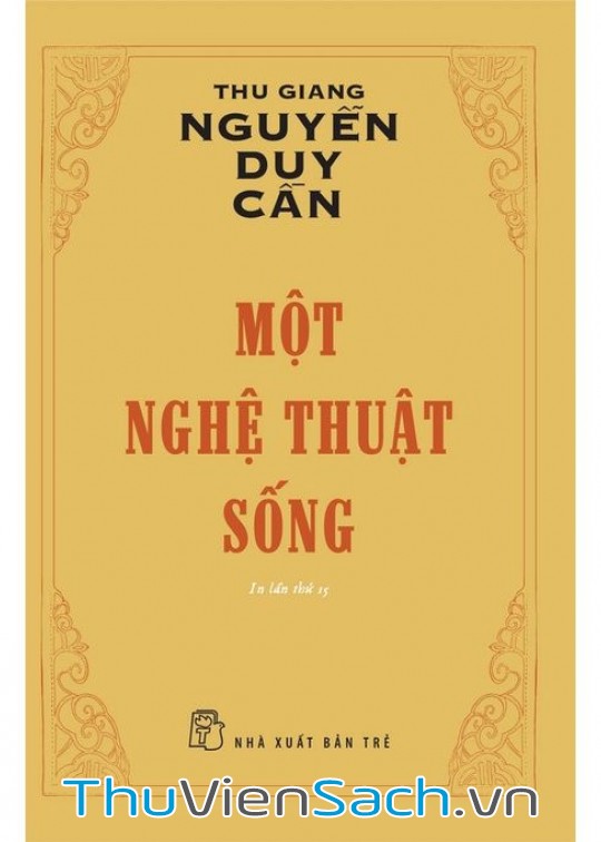 Một Nghệ Thuật Sống