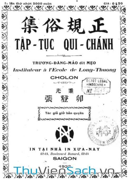 Tập Tục Qui Chánh