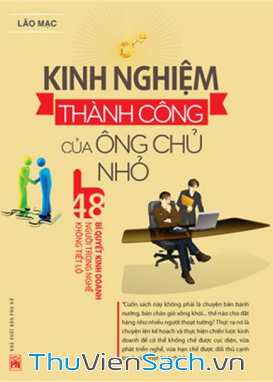 Kinh Nghiệm Thành Công Của Ông Chủ Nhỏ