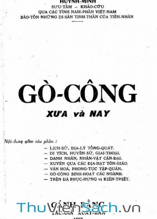 Gò Công - Xưa Và Nay