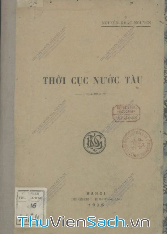 Thời Cục Nước Tàu