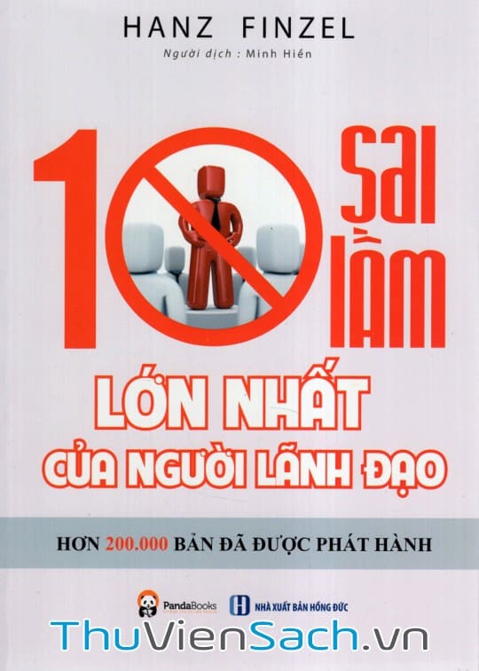 10 Sai Lầm Lớn Nhất Của Người Lãnh Đạo