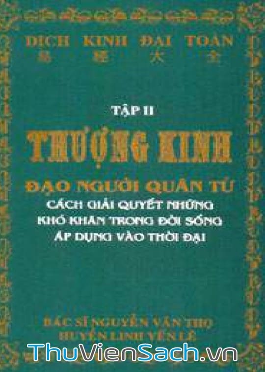 Dịch Kinh Đại Toàn - Tập 2 Thượng Kinh