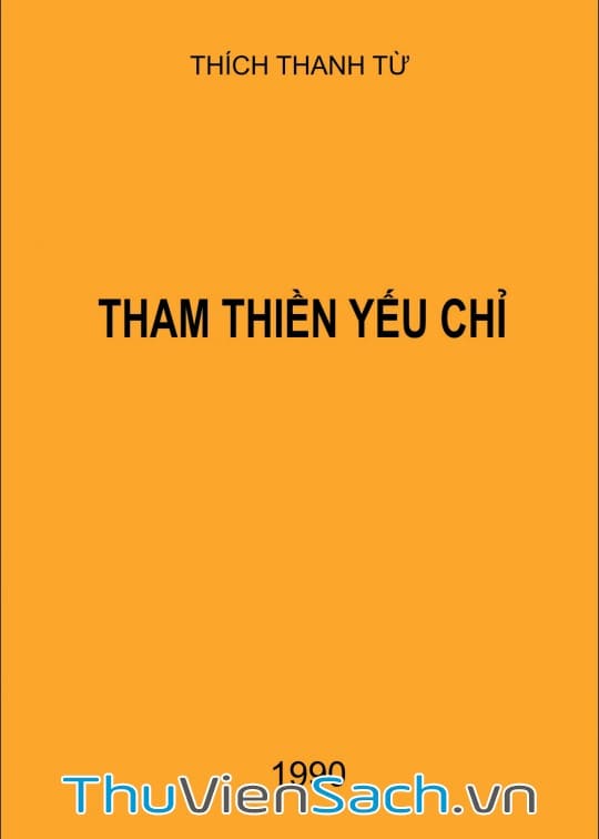 Tham Thiền Yếu Chỉ